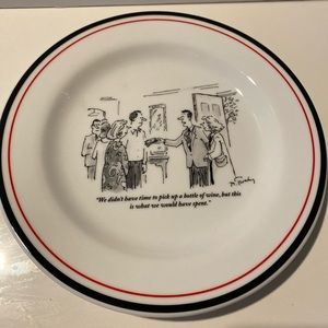 Vintage Restoration Hardware New Yorker Plate - Bundle 3 for $50